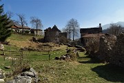 Anello Fraggio-Vaccareggia-Reggetto-Salzana da Pizzino di Taleggio il 30 marzo 2019 - FOTOGALLERY